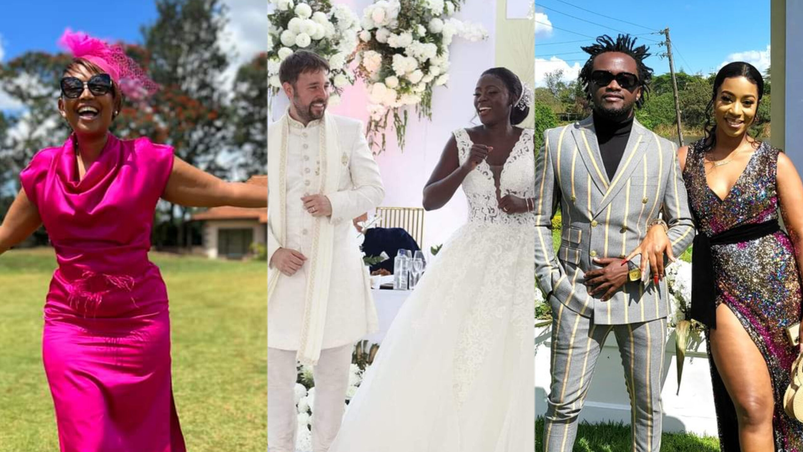 Photos Best Dressed Celebrities In Akothee And Omosh s Royal Wedding Uptown Radio